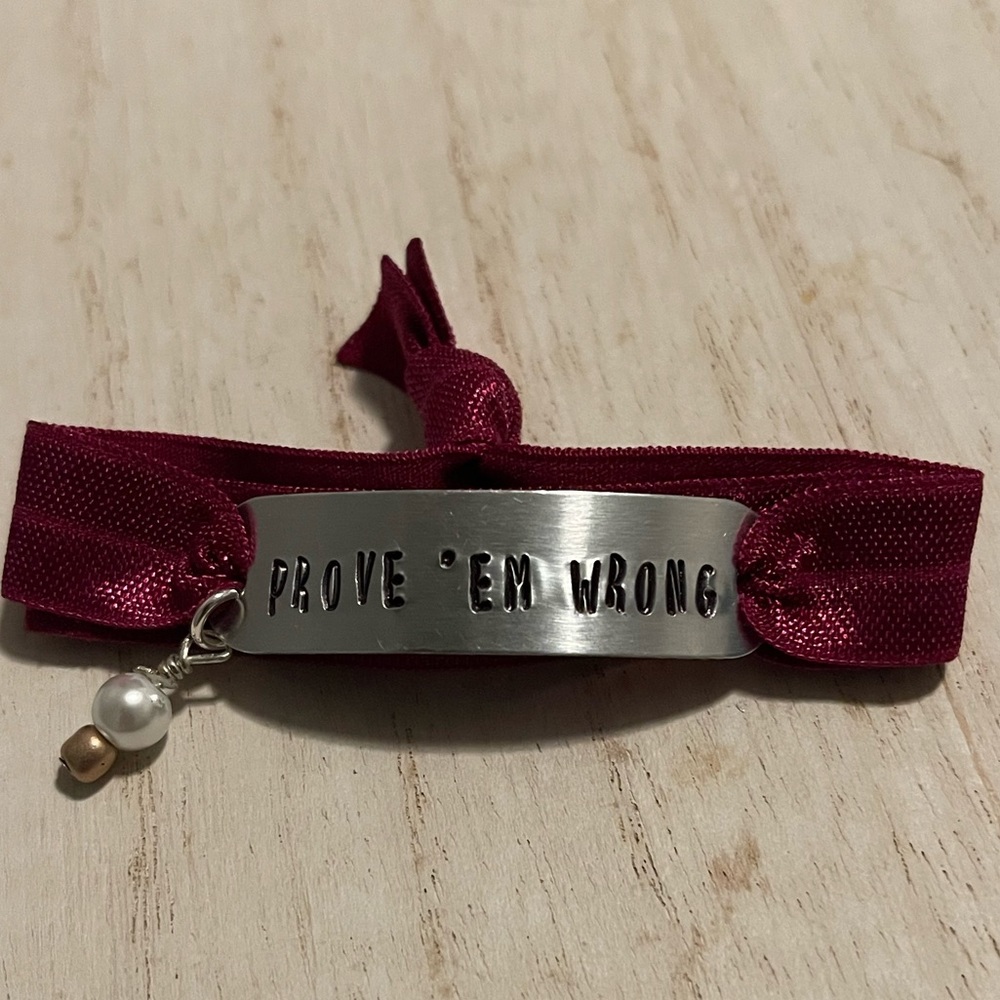 Prove ‘em wrong bracelet